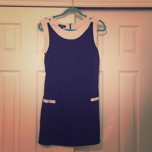 Sleeveless B&W Dress